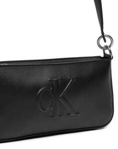 CALVIN KLEIN SCULPTED SHOULDER POUCH25 DEBOSS (Διαστάσεις: 25 x 13 x 4 εκ.)