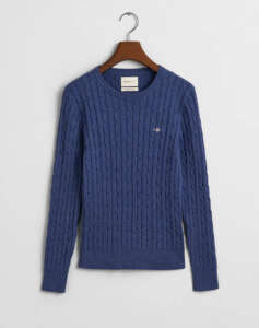 GANT ΠΟΥΛΟΒΕΡ ΜΜ STRETCH COTTON CABLE C-NECK