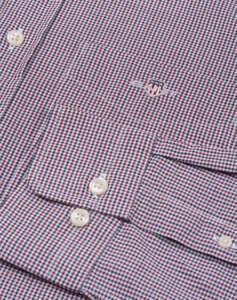 GANT ΠΟΥΚΑΜΙΣΟ ΜΜ REG POPLIN MICRO GINGHAM SHIRT