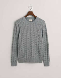 GANT SWEATER LS COTTON CABLE C-NECK