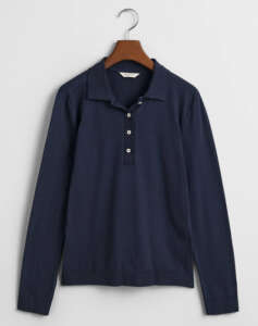 GANT REG SEAMLESS LS POLO SHIRT