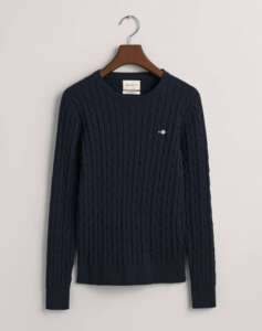 GANT ΠΟΥΛΟΒΕΡ ΜΜ STRETCH COTTON CABLE C-NECK