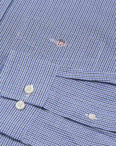 GANT LS REG POPLIN MICRO GINGHAM SHIRT