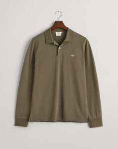 GANT SHIRT REG SHIELD LS PIQUE RUGGER