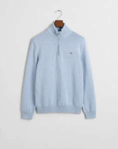 GANT SWEATER LS CASUAL COTTON HALF ZIP