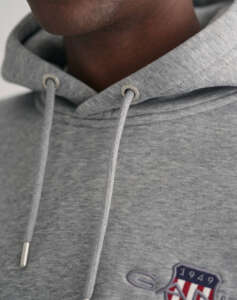 GANT LS REG MEDIUM ARCHIVE SHIELD HOODIE