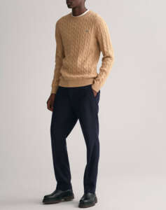 GANT SWEATER LS COTTON CABLE C-NECK