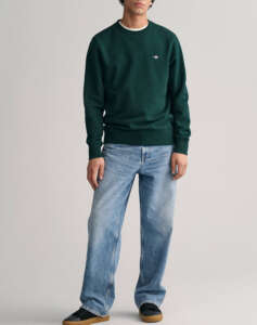 GANT SWEATSHIRT LS REG SHIELD C-NECK SWEAT