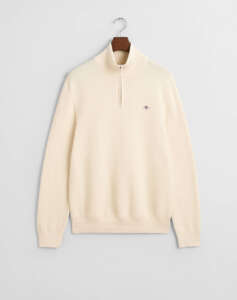 GANT ΠΟΥΛΟΒΕΡ ΜΜ COTTON MICRO TEXTURED HALF ZIP