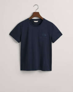 GANT REG TONAL SHIELD SS T-SHIRT