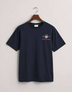 GANT ΜΠΛΟΥΖΑ ΚΜ REG ARCHIVE SHIELD EMB SS T-SHIRT