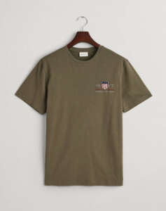 GANT REG ARCHIVE SHIELD EMB SS T-SHIRT