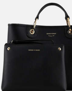 EMPORIO ARMANI WOMENS SHOPPING BAG (Dimensions: 37.5 x 27 x 11.5 cm.)