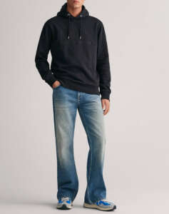 GANT SWEATSHIRT LS REG TONAL SHIELD HOODIE