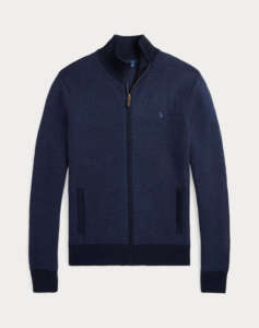 RALPH LAUREN LSTXTFZMNPP-LONG SLEEVE-FULL ZIP