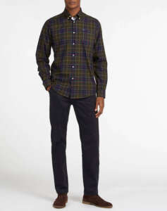 BARBOUR WETHERAM TAILORED TARTAN SHIRT LS