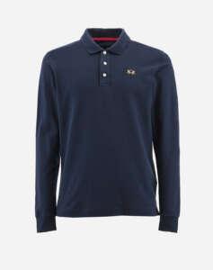 LA MARTINA POLO SHIRT MAN POLO L/S PIQUET STRETCH