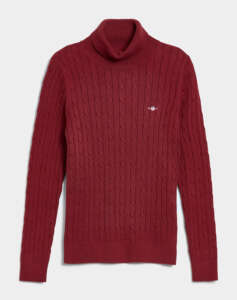 GANT ΠΟΥΛΟΒΕΡ ΜΜ STRETCH COTTON CABLE TURTLENECK