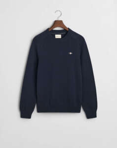 GANT ΠΟΥΛΟΒΕΡ ΜΜ CASUAL COTTON SADDLE C-NECK