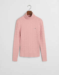 GANT ΠΟΥΛΟΒΕΡ ΜΜ STRETCH COTTON CABLE TURTLENECK